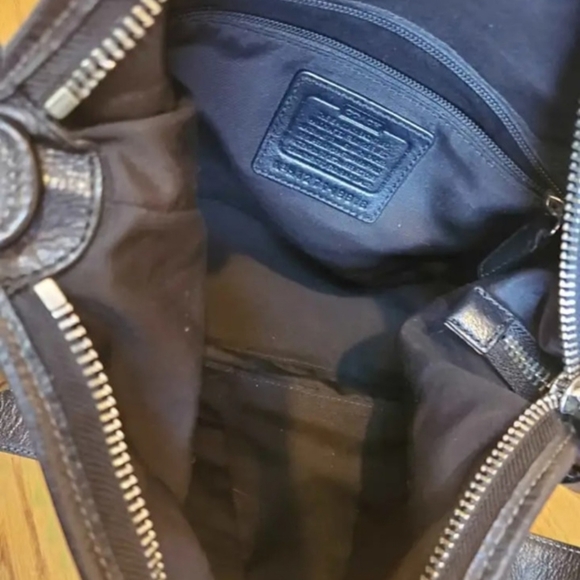 Coach Purse with Logo Canvas - Picture 12 of 13